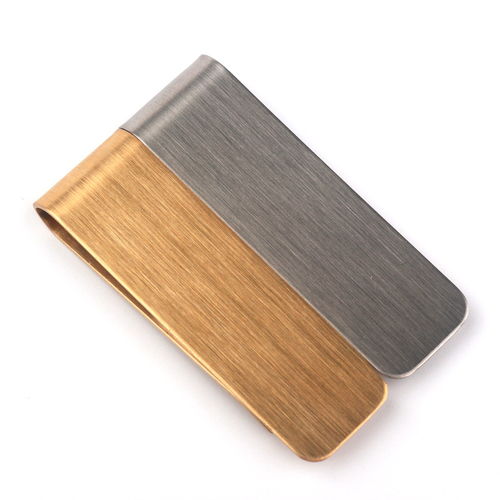德國(guó)創(chuàng)意金屬拉絲手工藝 超薄金屬錢夾的精致美學(xué)